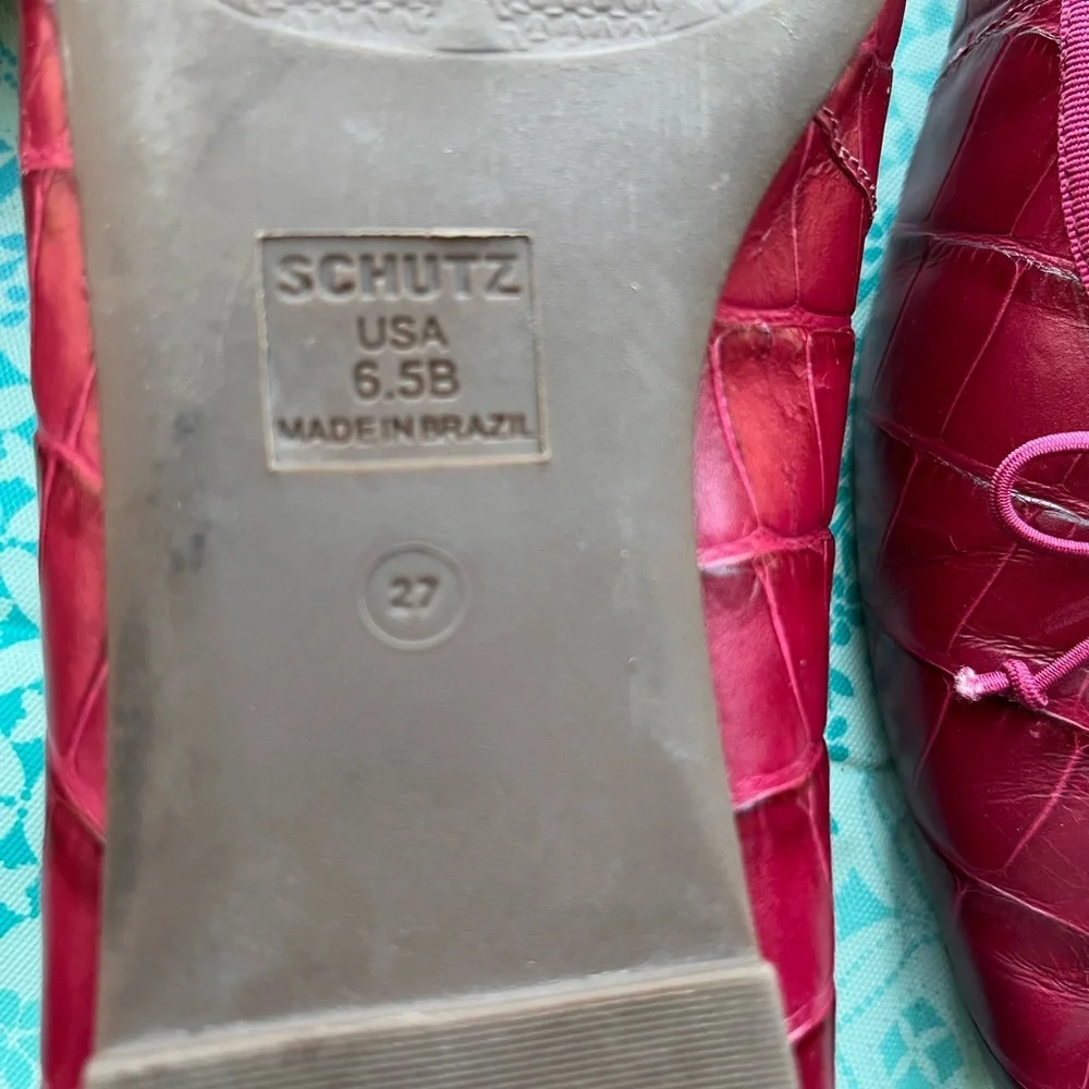 SCHUTZ Pink Women's Flats